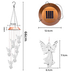 Carillon éolien solaire ange gardien