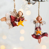 Pendentif Ange Vintage en Résine
