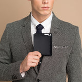 Portefeuille Court à Bords en Fer