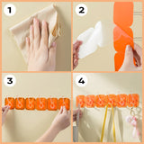 Multifonctionnel transparent 6 crochets