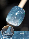 Vernis à Ongles œil de Chat Laser Diamanté