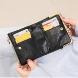 Mini porte-monnaie carré à la mode pour dames