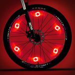 Feux de bicyclette pour la décoration des roues