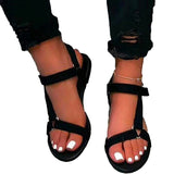 Sandales plates d'été à la mode simple