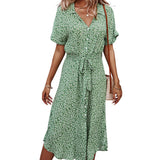 robe décontractée à lacets