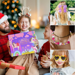 Boîte de cadeaux Licorne de Noël