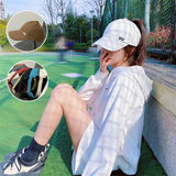 Casquette de baseball queue de cheval estivale avec protection solaire