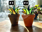 Mini ornements de jardin de décoration de plantes en pot