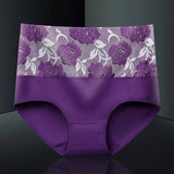 Culotte en coton taille haute