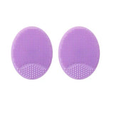 Mini brosse exfoliante en silicone pour le visage (2 pièces)