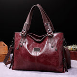 Sac à Bandoulière Rétro à la Mode de Grande Capacité pour Dames