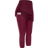 Faux Pantalons de Yoga Deux Pièces