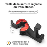 Support d'appui-tête crochet de voiture