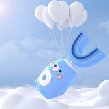 Brosse à Dents Électrique Intelligente pour Enfants en Forme de U à 360 Degrés