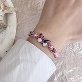 Bracelet à breloque de papillon