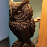 Porte-bougies en forme de hibou