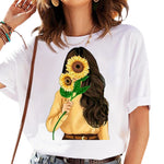 T-shirt graphique mignon