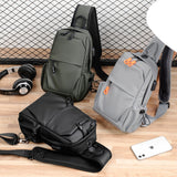 Sac à bandoulière imperméable multifonctionnel de grande capacité