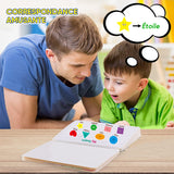 Livre Montessori Occupé pour les Tout-petits