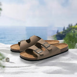 Pantoufles à bout ouvert à la mode pour couple