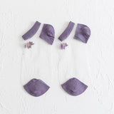 Chaussettes Marguerites Translucides (5 paires)