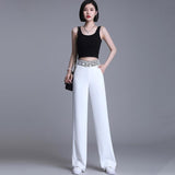 Pantalon de costume avec taille élastique