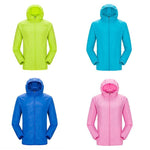 Unisexe Coupe-vent Imperméable Anti-UV Super Léger