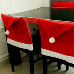 Décoration de couverture de chaise de Noël