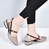 Sandales en cuir souple pour femme