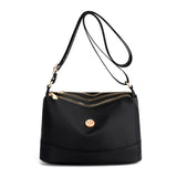 Sac à bandoulière léger et décontracté en tissu de nylon pour femme