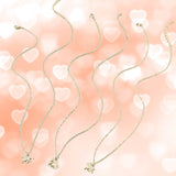 Collier de fête des mères en acier inoxydable avec cheval