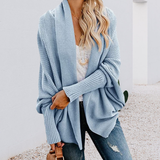 Cardigan en Tricot de Couleur Unie