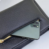 Sac de messager en cuir souple antivol de grande capacité à la mode