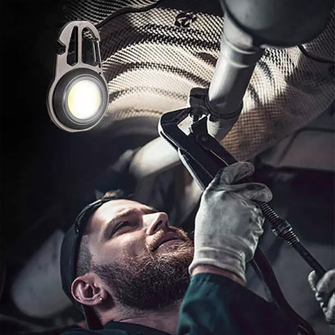 Porte-clés rechargeable portable multifonctionnel