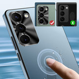 Couverture de cas mat de cadre en métal pour SAMSUNG