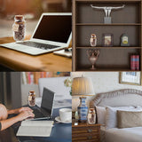 Carte postale en papier découpé en bois