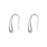 Boucles d'oreilles simples goutte d'eau haut de gamme