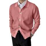 Cardigan en Tricot à Boutons Uni