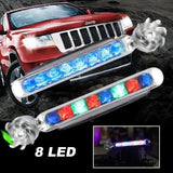 Lumières de voiture à LED alimentées par le vent (2pcs)