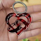 Porte-clés coeur personnalisé
