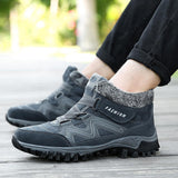 Raquettes à Neige Doublées de Fourrure Chaude pour Couple