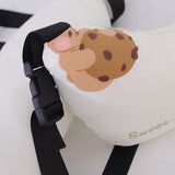 Support de tête de couchage pour voiture en forme de H