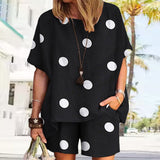 Vêtements pour femmes décontractés et simples à pois
