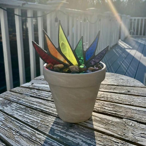 Mini ornements de jardin de décoration de plantes en pot