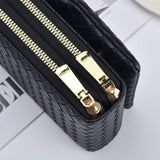 Mini sac à bandoulière simple avec double fermeture à glissière