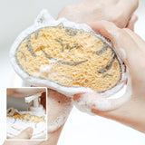 Lingette éponge en pâte de bois comprimée