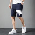 Short de Plage Simple en Coton pour Homme - ciaovie