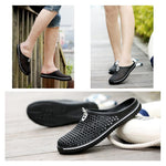 Pantoufles d'été, Chaussures de Plage pour Hommes Femmes