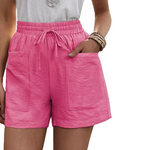 Pantalon décontracté en lin