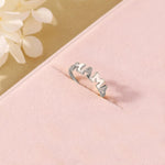 Bague mère en argent sterling